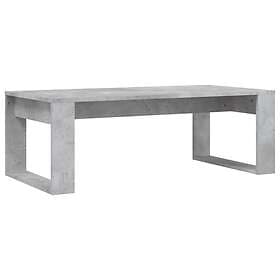 vidaXL Soffbord betonggrå 102x50x35 cm konstruerat trä 823362