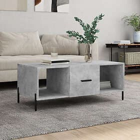vidaXL Soffbord betonggrå 102x50x40 cm konstruerat trä 829312