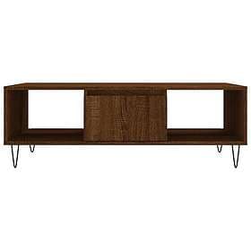 vidaXL Soffbord brun ek 104x60x35 cm konstruerat trä 827091