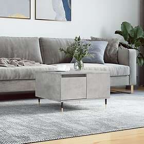 vidaXL Soffbord betonggrå 55x55x36.5 cm konstruerat trä 830752