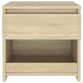vidaXL Nightstand Sonoma Oak 40x30x39cm Particle Board 803449