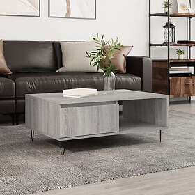 vidaXL Soffbord grå sonoma 90x60x35 cm konstruerat trä 827066