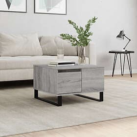 vidaXL Soffbord grå sonoma 55x55x36.5 cm konstruerat trä 830770