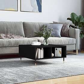 vidaXL Soffbord svart 60x60x30 cm konstruerat trä 827029