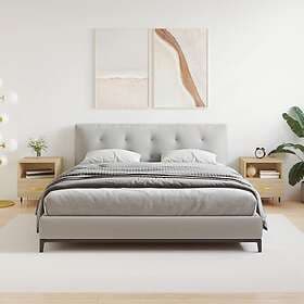 vidaXL Sängbord 2 st sonoma-ek 40x35x47.5 cm konstruerat trä 827395