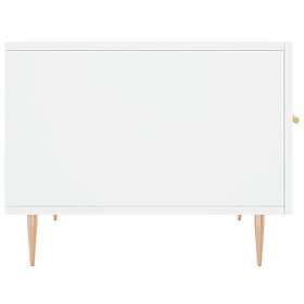 vidaXL Soffbord svart 50x50x40 cm konstruerat trä 829364