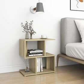 vidaXL Nightstand Sonoma Oak 2 pcs 50x30x51.5cm Engineered Wood 806371