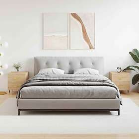 vidaXL Sängbord 2 st sonoma-ek 40x35x47.5 cm konstruerat trä 827267