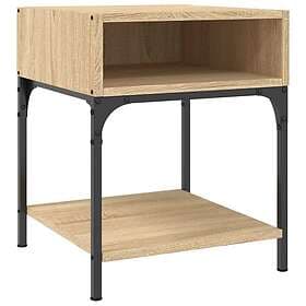 vidaXL Sängbord 2 st sonoma-ek 40x41x50 cm konstruerat trä 825876