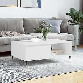 vidaXL Soffbord vit 90x60x35 cm konstruerat trä 827052