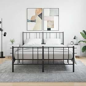 vidaXL Sängbord 2 st vit 40x35x47.5 cm konstruerat trä 827293
