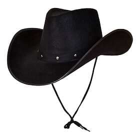 One Cowboyhatt Svart size