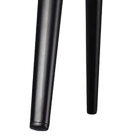 TecTake 4x Chair Marilyn Sammetsoptik brun/