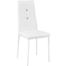 TecTake Julien Kitchen & Dining Room Chairs (8 pcs, white)