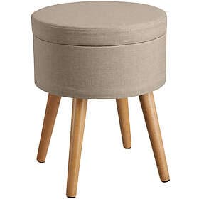 TecTake Yara Storage Stool (sand)
