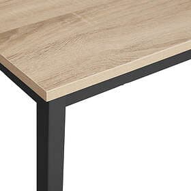 TecTake Desk Flint Industriellt lätt trä, ek Sonoma, 140 cm