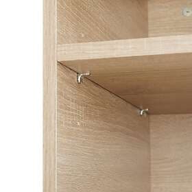 TecTake TV Stand Navan 147x41x60.5cm Industriellt lätt trä, ek Sonoma