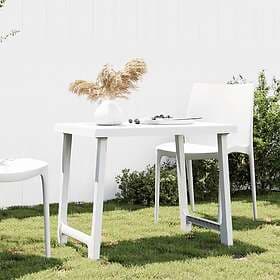 vidaXL Camping Table 79x56x64 cm PP wood look 364737