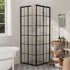 vidaXL Shower Wall ESG 80x80x180cm 150770