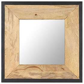 vidaXL Mirror 50x50 massivt mangoträ 321629