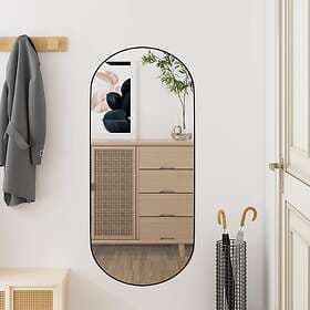 vidaXL Wall Mirror 35x80cm oval glass
