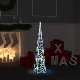 vidaXL 328962 LED Acrylic Light Cone Multicolour 90 cm