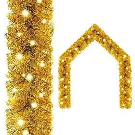 vidaXL 329202 Christmas Garland with LED lights 10m