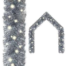 vidaXL 329205 Christmas Garland with LED Lights 10m