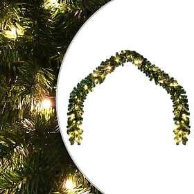 vidaXL 242423 Christmas Wreath with LED lights 5m