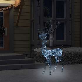 vidaXL 329782 Reindeer Christmas Decoration Acrylic 140 LED 120 cm