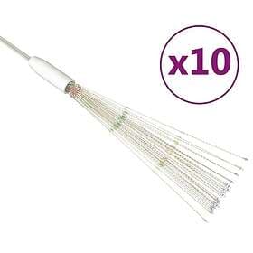 vidaXL Outdoor Fireworks Lighting 10pcs Multicolour 20cm 1400 LED