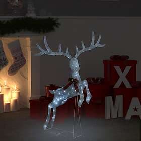 vidaXL 329769 Flying Reindeer Christmas Decoration 120 LED