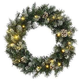 vidaXL 345172 Christmas Wreath with LED lights 60cm