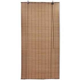 vidaXL Rullgardin bambu 140x220 cm brun 245815