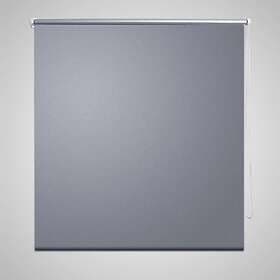 vidaXL Rullgardin grå 100 x 175 cm mörkläggande 240121