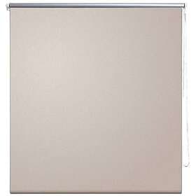 vidaXL Rullgardin beige 100 x 230 cm mörkläggande 240154
