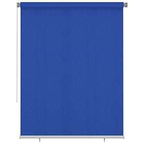 vidaXL Rullgardin utomhus 180x230 cm blå HDPE 312854