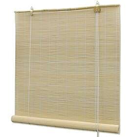 vidaXL Rullgardin i naturlig bambu 150 x 220 cm 241325