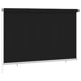 vidaXL Rullgardin utomhus 220x140 cm svart 312947