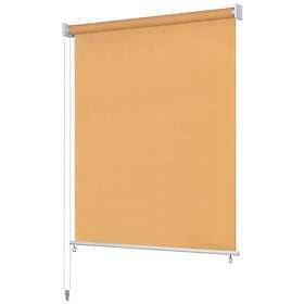 vidaXL Rullgardin utomhus 120x140 cm beige 43417