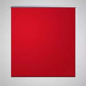 vidaXL Rullgardin röd 120 x 230 cm mörkläggande 240164