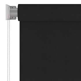 vidaXL Rullgardin utomhus 120x140 cm svart 312942