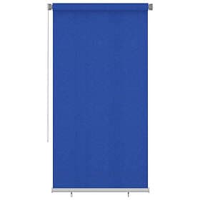vidaXL Rullgardin utomhus 120x230 cm blå HDPE 312851