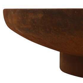 vidaXL Eldstad 80 cm stål 313345