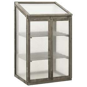vidaXL Greenhouse 60x45x100 cm (Spruce)