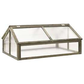 vidaXL 114x80x50 cm Spruce Greenhouse 316416
