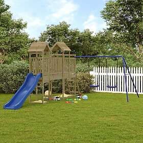 vidaXL Lekplats impregnerad furu 3155887