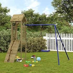 vidaXL Lekplats impregnerad furu 3155815