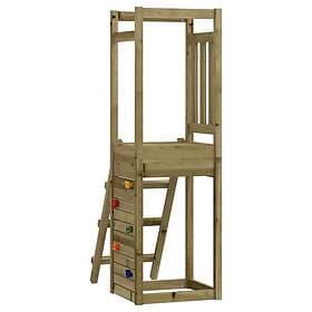vidaXL Lekplats 53x46.5x169 cm impregnerad furu 826561