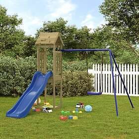 vidaXL Lekplats impregnerad furu 3155821